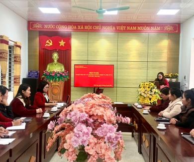 TRƯỜNG MẦM NON SƠN CA TỔ CHỨC HỘI NGHỊ SƠ KẾT HỌC KỲ I, TRIỂN KHAI PHƯƠNG HƯỚNG NHIỆM VỤ HỌC KỲ II; NĂM HỌC 2025 – 2026